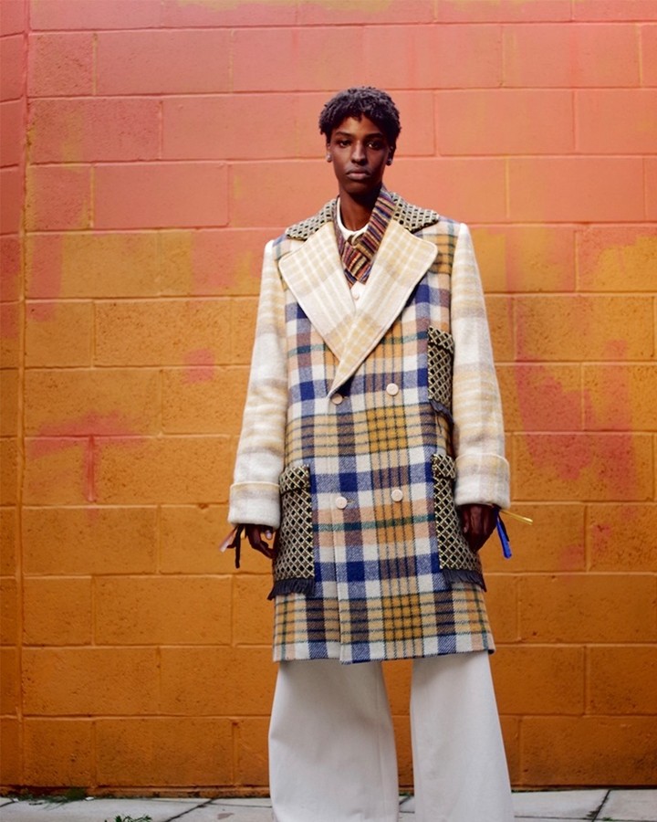 Bethany Williams' Capsule Coat Collection Is Made From Wool Blankets
