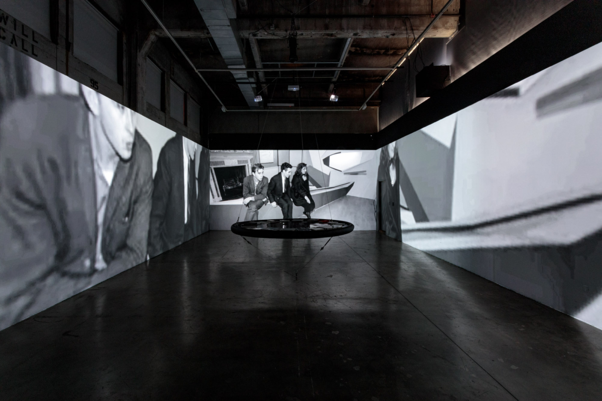 Obsessions In_Focus Exhibition video projections