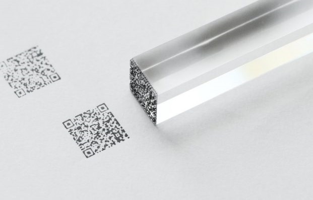 Prototype QR Code Hanko Created