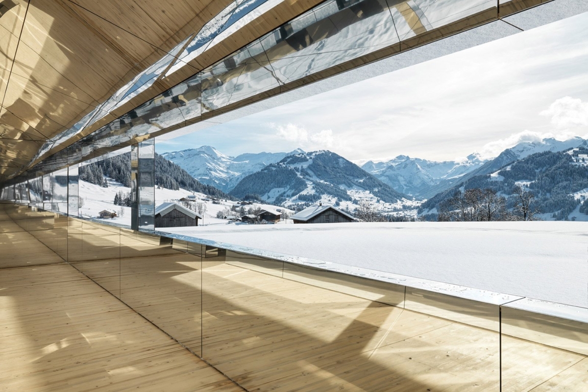 Doug Aitken Mirage Gstaad interior