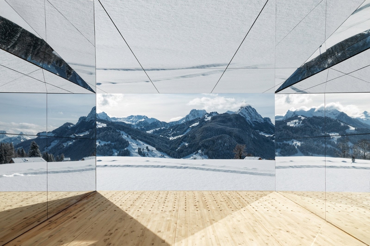 Doug Aitken Mirage Gstaad interior