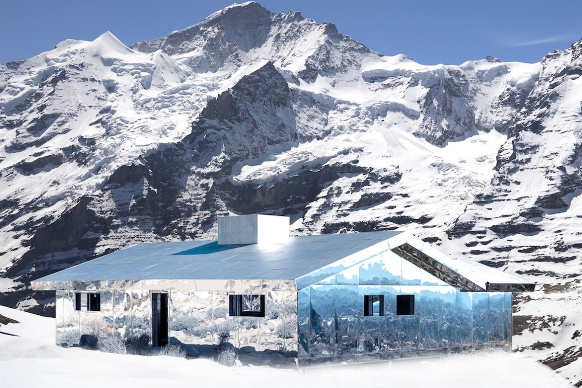 Doug Aitken Mirage Gstaad exterior