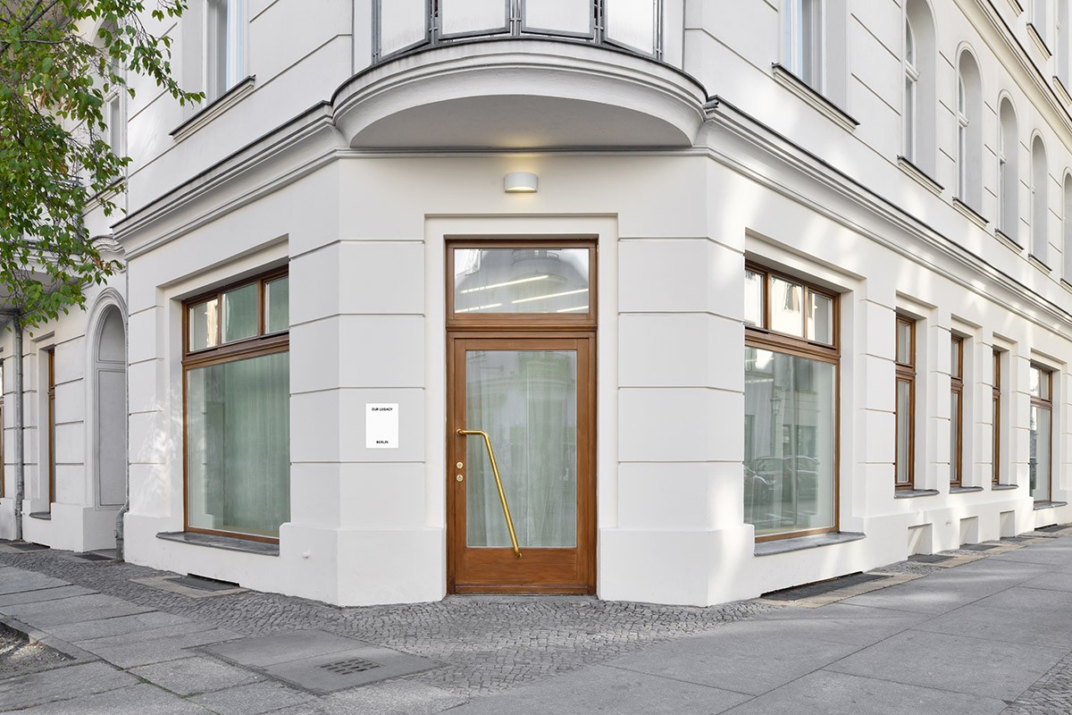 Our Legacy Tucholskystraße 45 exterior facade entrance