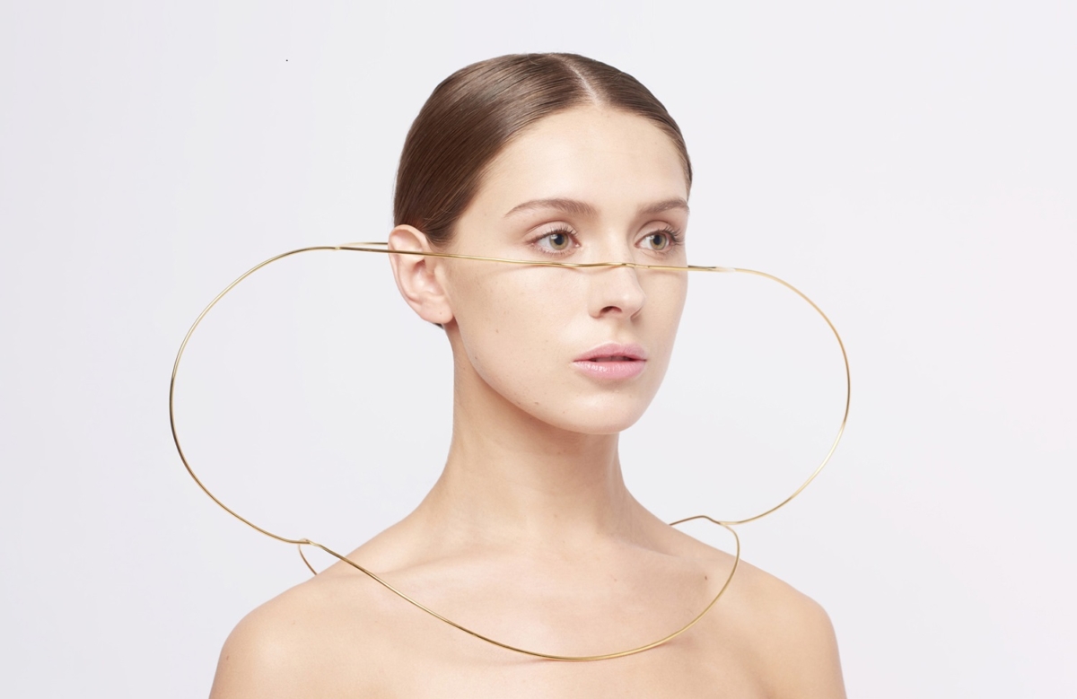 YunSun Jang's I See a Halo Around You head piece