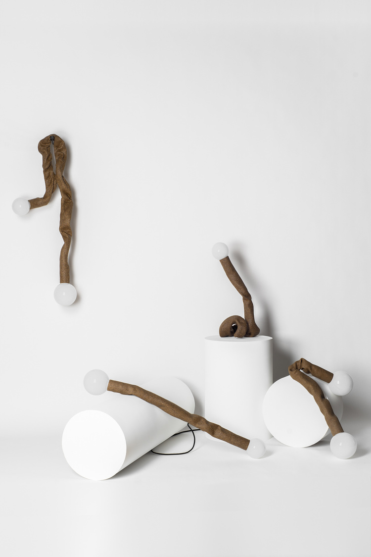 High Society Senilia lamp shade beer