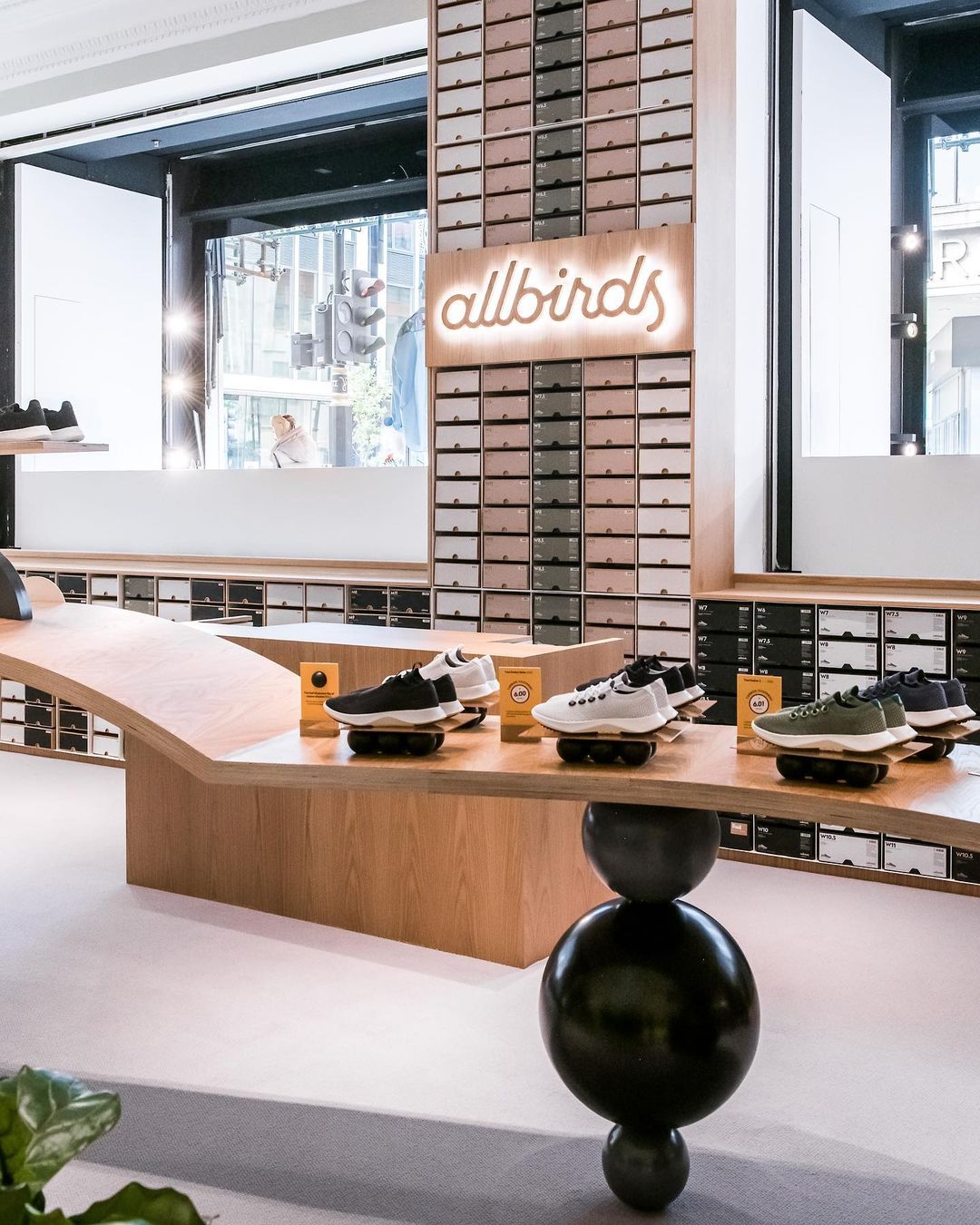 Allbirds pop up on sale store