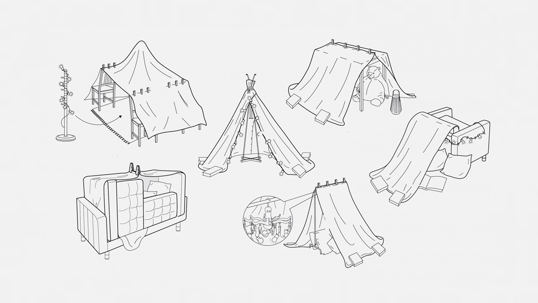 Pillow hotsell fort tent