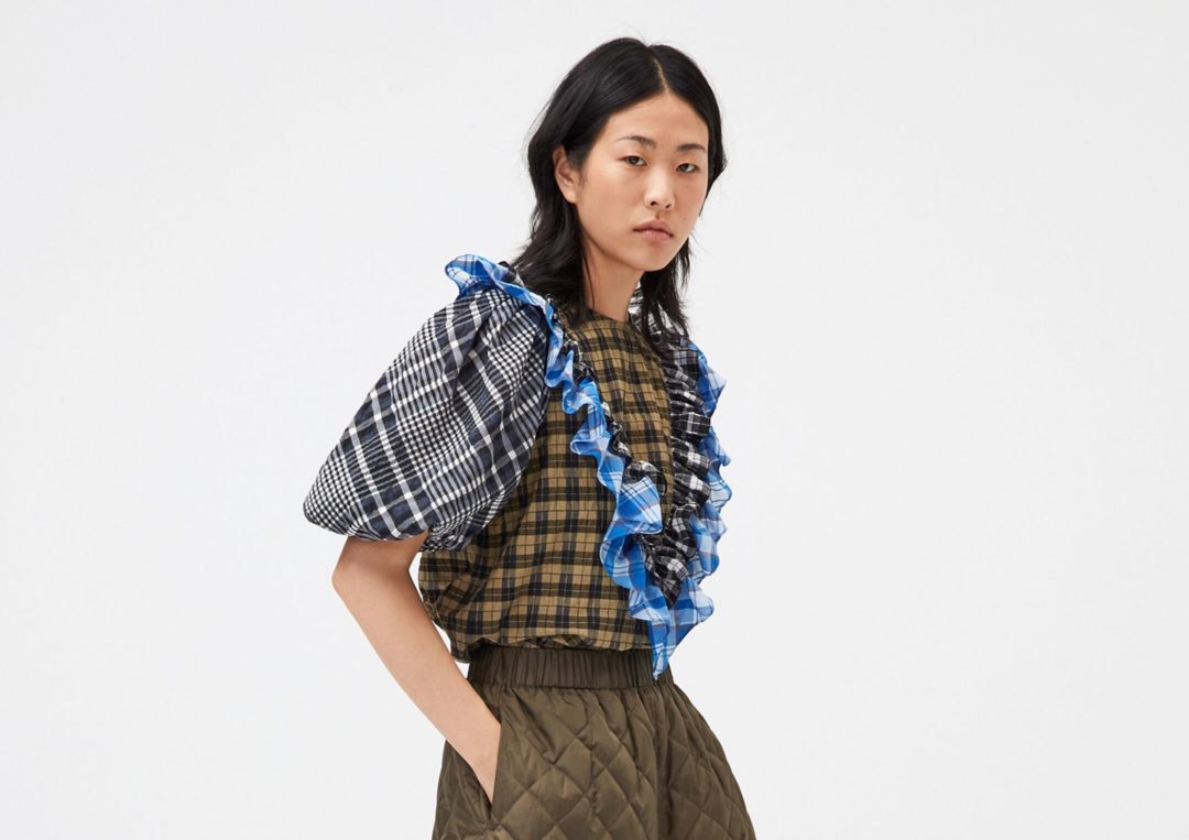 GANNI Unveils Re-Cut Collection Made From Upcycled Materials