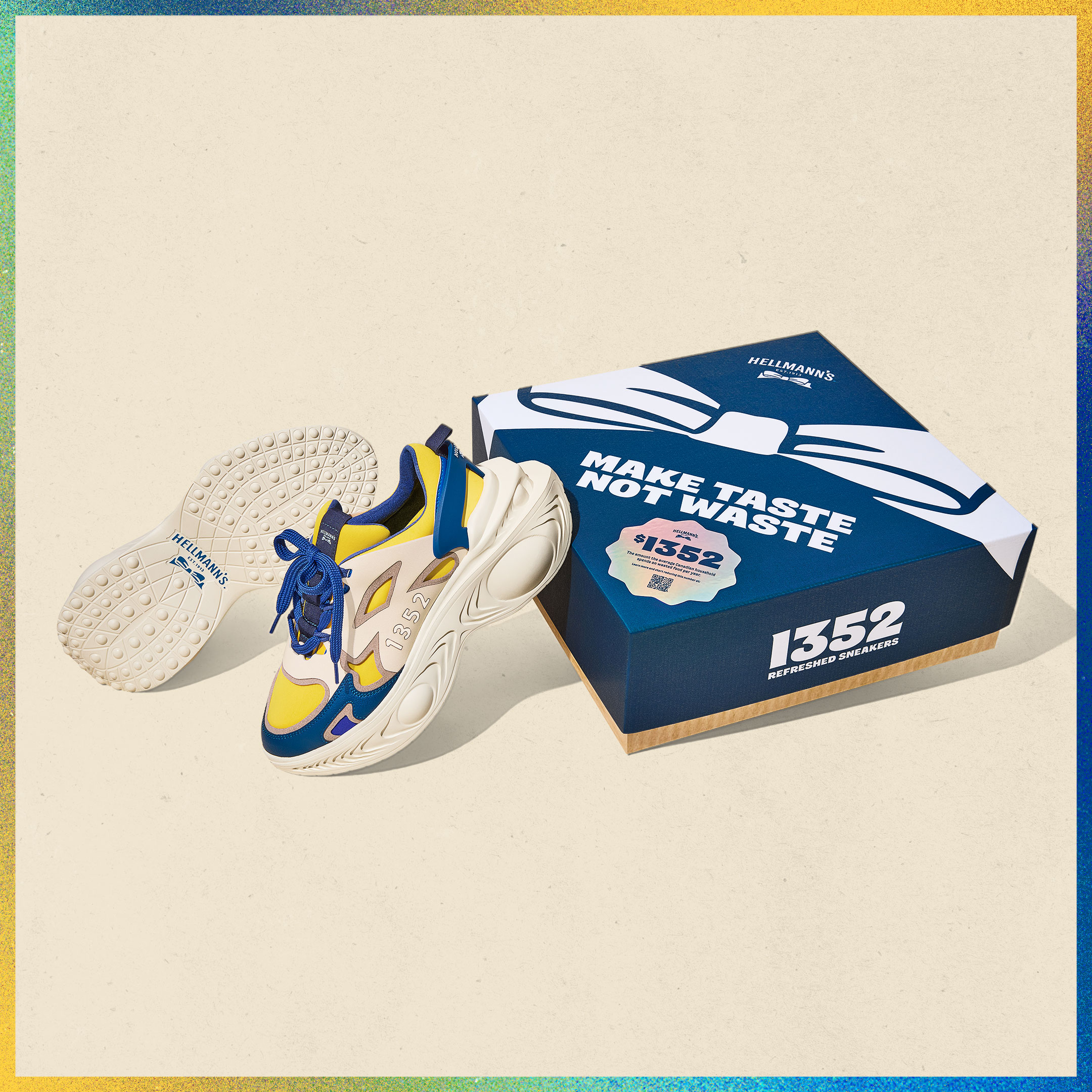 Hellmann's Creates Food Waste-Based Sneaker