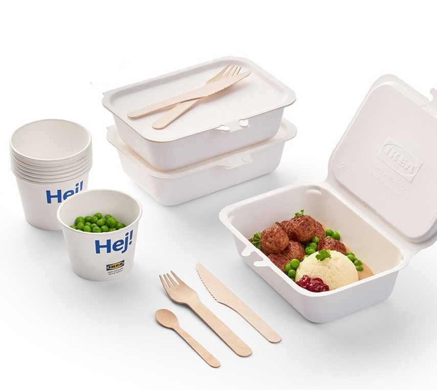 Food Takeout In Biodegradable Containers, Storage Bins Ikea Canada