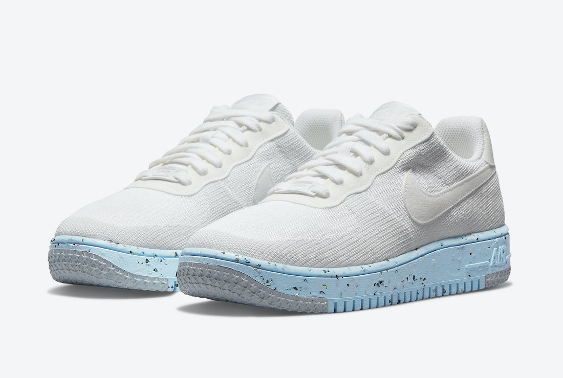 Turbine Panorama Rode datum Nike Readies Sustainable Air Force 1 Crater Flyknit Made From Recycled  Materials