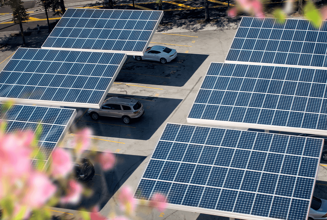 France Parking Lot Solar
