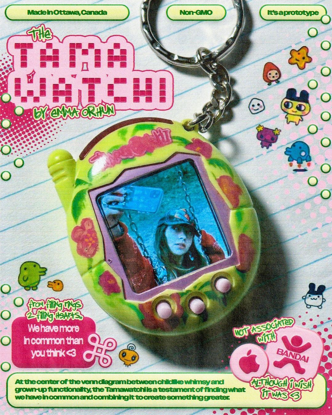 Tamagotchi Bandai Watch Montre black - Boutique-Tamagotchis