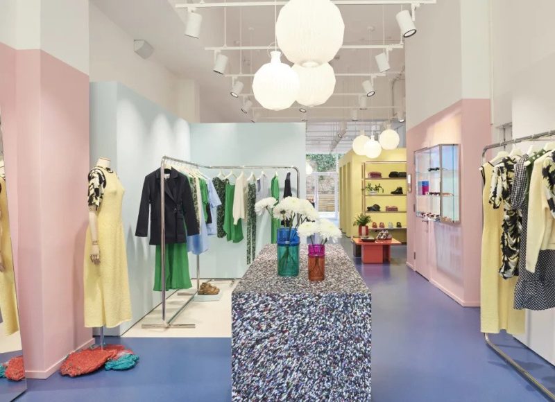 GANNI Opens Colourful and Sustainable Store in New York City