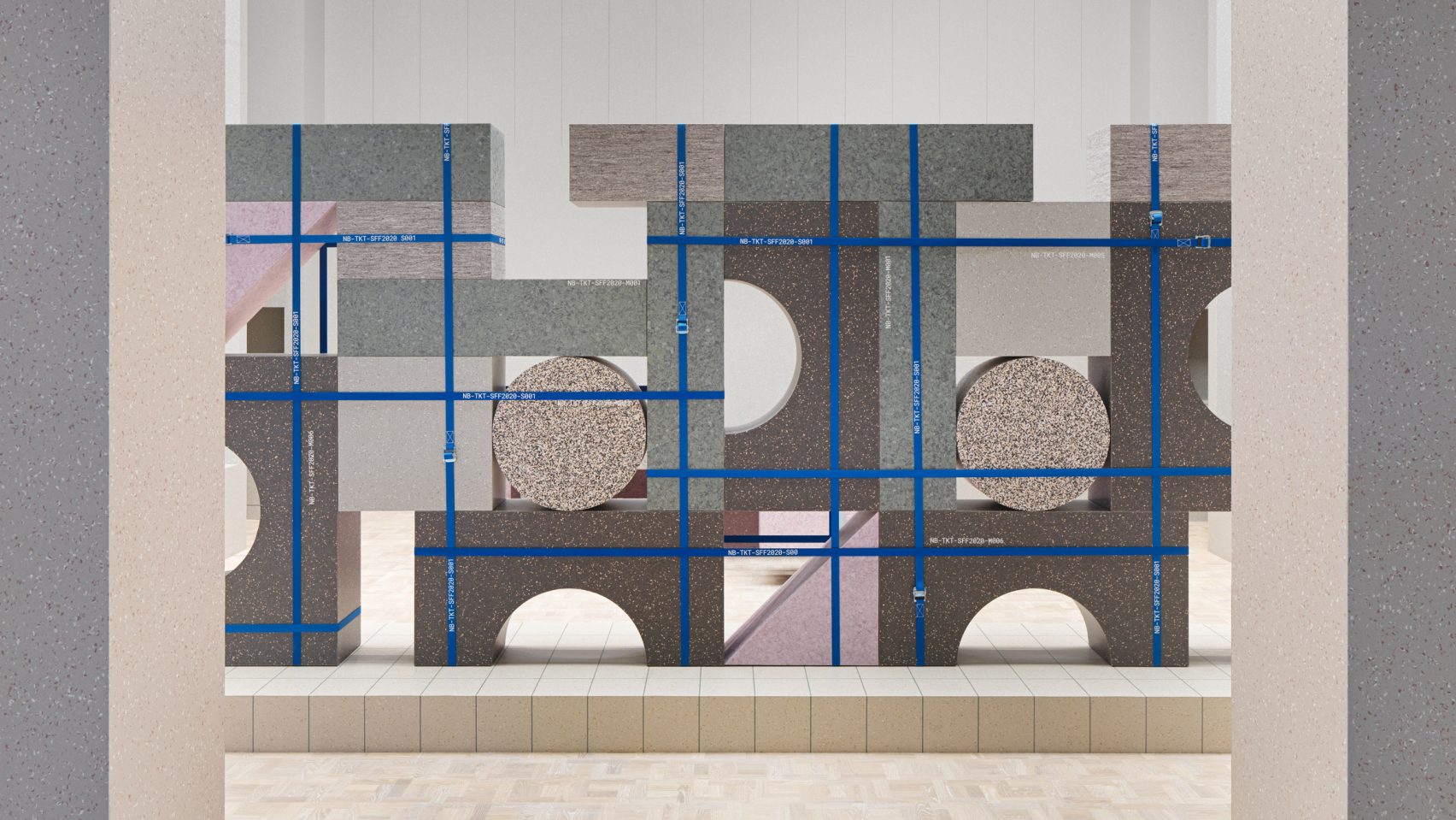 Tarkett and Note Design Studio's Natural Bond installation